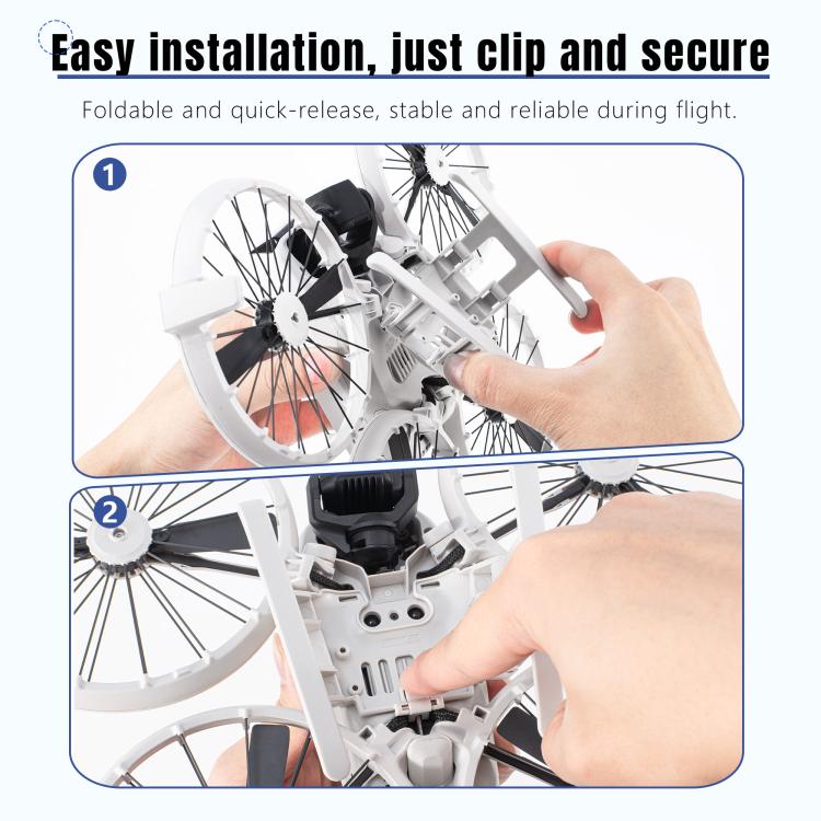 For DJI Flip STARTRC Folding Anti-fall Anti-dirt Heightened Landing Gear Training Rack, For DJI Flip For DJI Flip STARTRC Folding Anti-fall Anti-dirt Heightened Landing Gear Training Rack, For DJI Flip